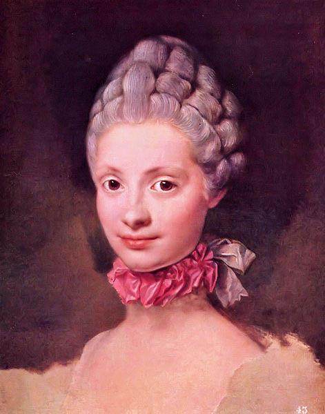 Anton Raphael Mengs Maria Luisa von Parma Prinzessin von Asturien oil painting image